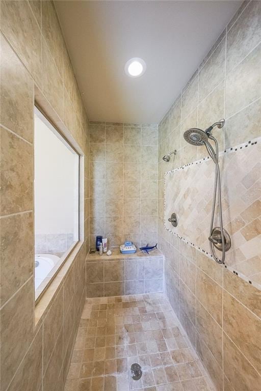 265 Enfield Ln, Mcdonough, GA 30252 - full bathroom with a tile shower