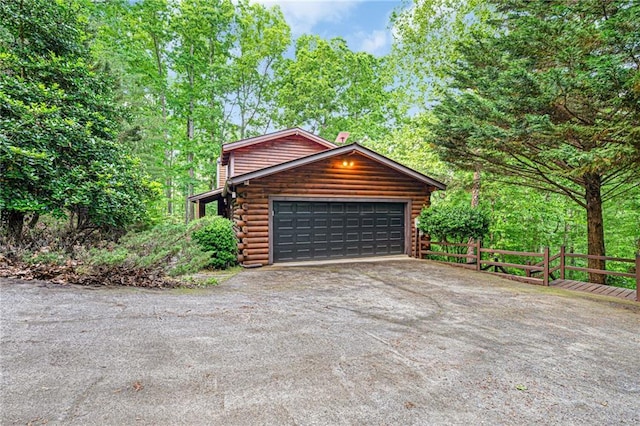2374 Woodring Branch Rd, Chatsworth, GA 30705 - garage featuring driveway