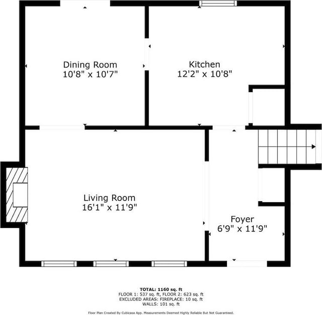 3232 Valley View St, Powder Springs, GA 30127 - view of room layout