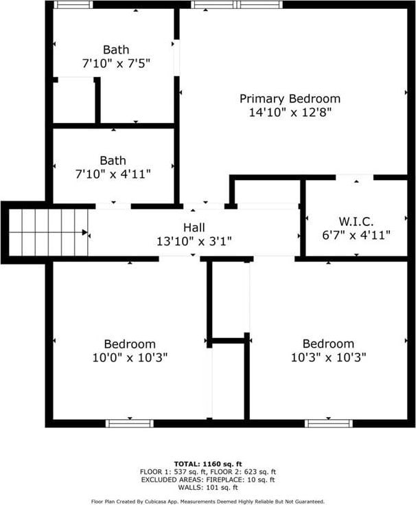 3232 Valley View St, Powder Springs, GA 30127 - view of floor plan / room layout