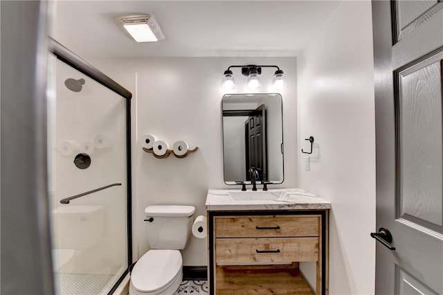 10020 Normandy Ln, Suwanee, GA 30024 - full bathroom featuring vanity and a stall shower