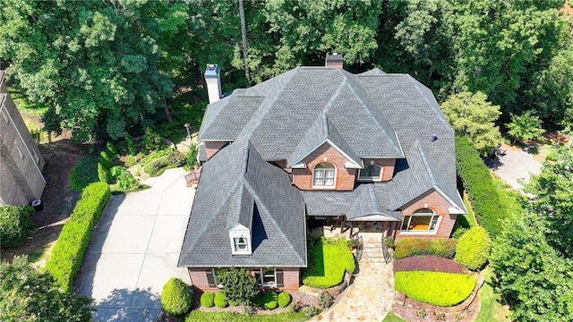 10020 Normandy Ln, Suwanee, GA 30024 - aerial view of property and surrounding area