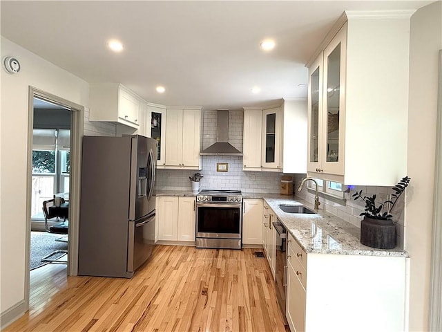 2193 Kildare Way NW, Kennesaw, GA 30152 - kitchen with stainless steel electric range oven, exhaust hood, and white cabinets