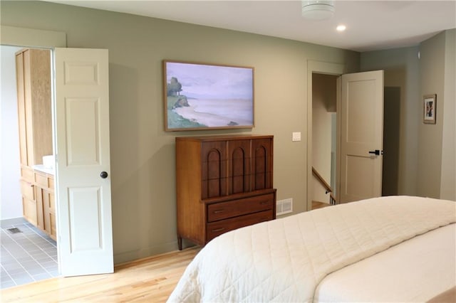 2193 Kildare Way NW, Kennesaw, GA 30152 - bedroom with recessed lighting, baseboards, and light wood-type flooring