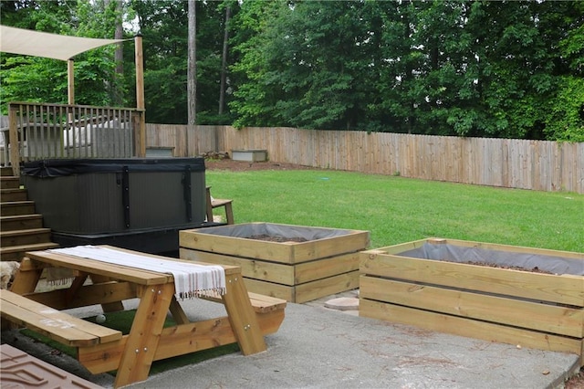 2193 Kildare Way NW, Kennesaw, GA 30152 - deck with an outdoor hangout area and a fenced backyard