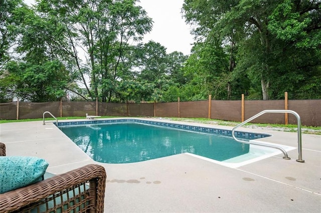 409 Cold Springs Ln, Mcdonough, GA 30252 - view of swimming pool featuring a patio area and a fenced backyard