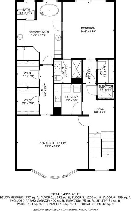 122 Old Ivy Rd NE Unit 17, Atlanta, GA 30342 - home floor plan