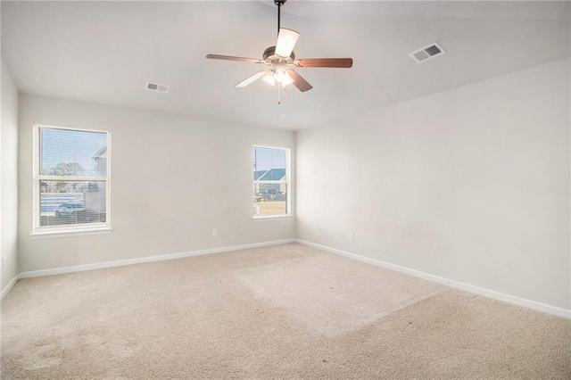 2291 Elise Way, Hampton, GA 30228 - spare room with light carpet and a ceiling fan