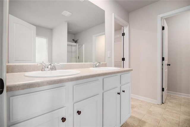 2291 Elise Way, Hampton, GA 30228 - full bath with double vanity and a shower stall
