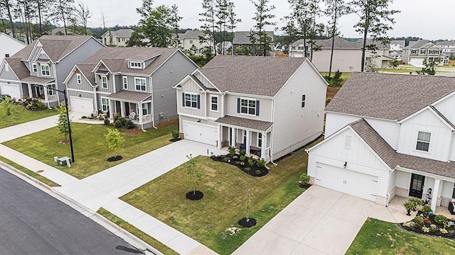 895 Garnet Dr, Acworth, GA 30101 - aerial perspective of suburban area