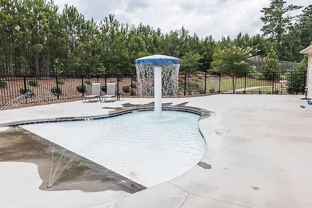 895 Garnet Dr, Acworth, GA 30101 - view of swimming pool with a patio area