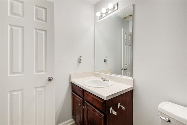 468 Berkshire Pl, Fairburn, GA 30213 - half bathroom with vanity and toilet