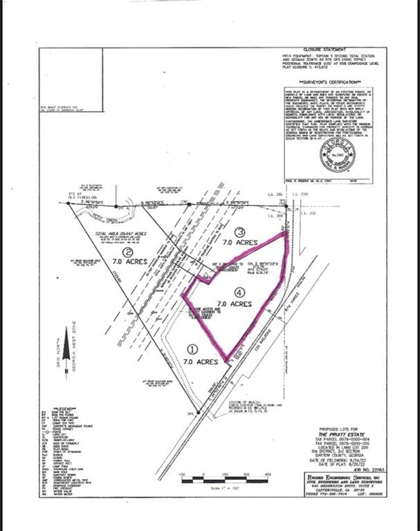 61 Johnson Ln NE, Cartersville GA, 30121 land for sale