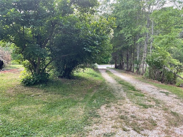 view of road