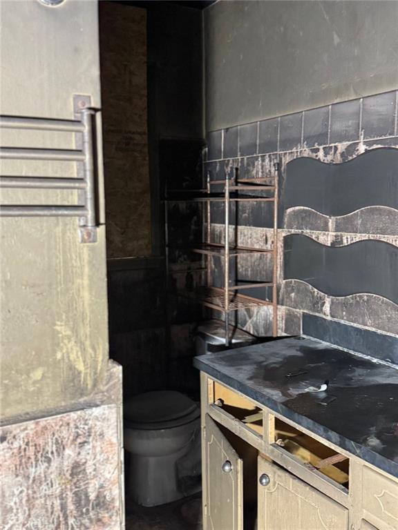 bathroom with toilet