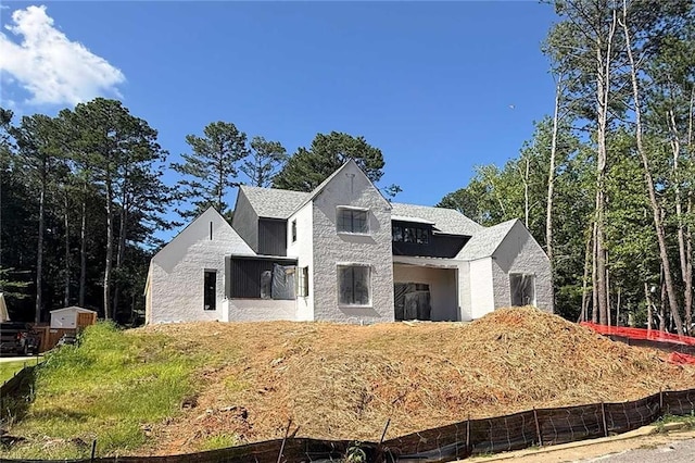 440 Allyson Cir, Alpharetta, GA 30009 - view of front of home with stucco siding