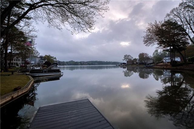 3711 Spinnaker Cir, Alpharetta, GA 30005 - dock featuring a water view