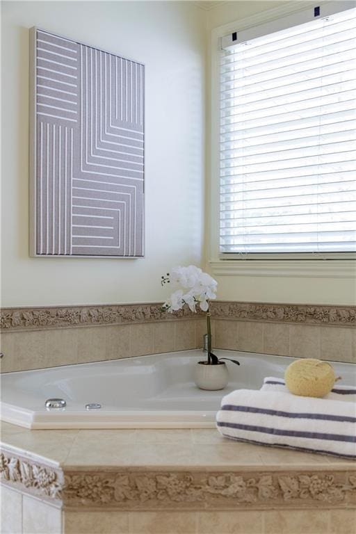 3711 Spinnaker Cir, Alpharetta, GA 30005 - full bathroom with plenty of natural light and a bath