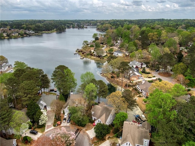 3711 Spinnaker Cir, Alpharetta, GA 30005 - aerial view of property's location with a large body of water and nearby suburban area