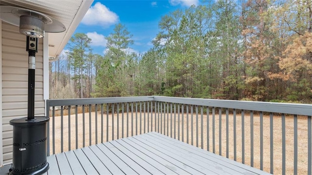 266 Carthage Blvd, Rockmart, GA 30153 - view of deck