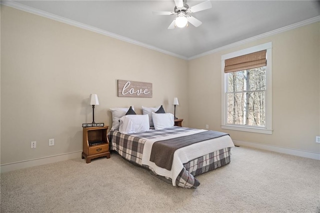 216 Crescent Moon Way, Canton, GA 30114 - carpeted bedroom featuring baseboards and ornamental molding