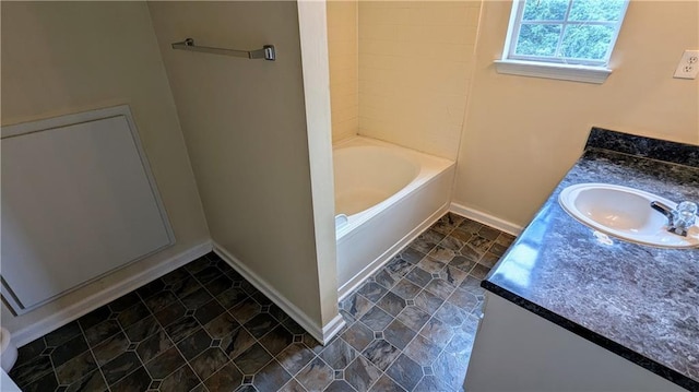 4707 Golod Way, Lithonia, GA 30038 - full bathroom featuring vanity and tub / shower combination