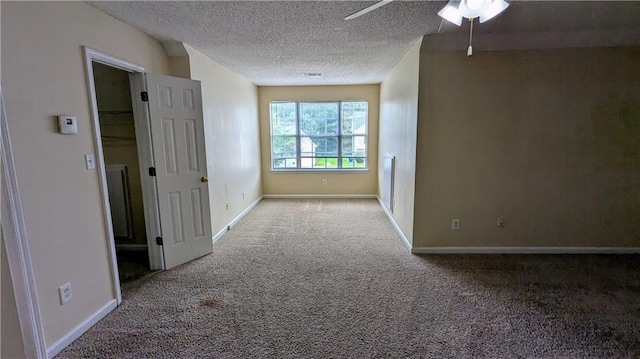 4707 Golod Way, Lithonia, GA 30038 - spare room with carpet, ceiling fan, and a textured ceiling