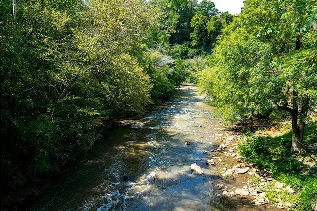 view of water feature