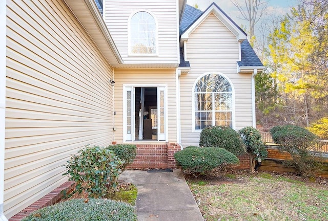 view of entrance to property