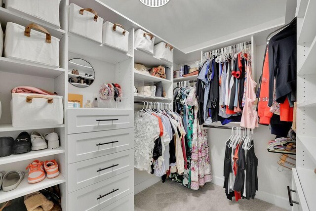7190 Tributary Ct, Cumming, GA 30040 - walk in closet with light carpet
