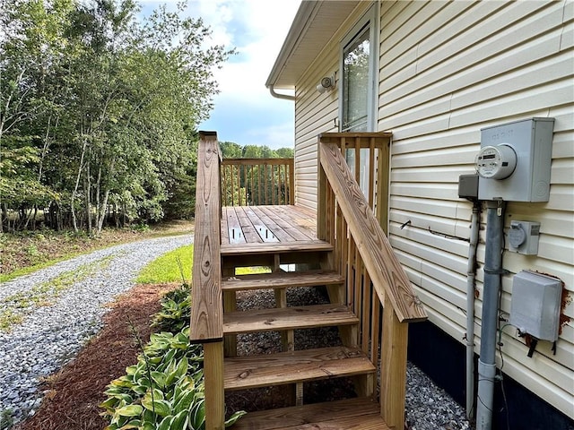 view of deck