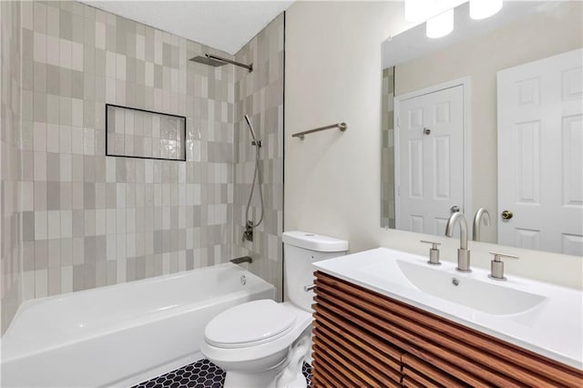 404 Hawkstone Way, Alpharetta, GA 30022 - full bathroom with  shower combination and vanity