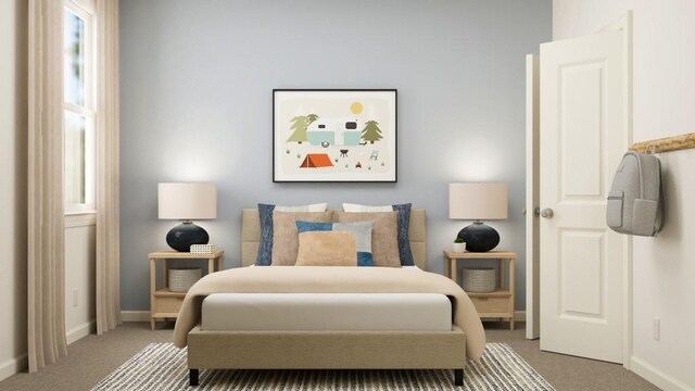 2447 Livi Ln, Buford, GA 30519 - bedroom featuring baseboards and carpet