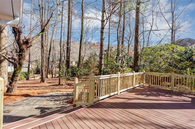 3017 Lana Ln, Marietta, GA 30066 - view of wooden deck