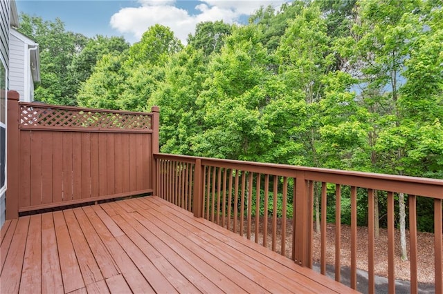 2252 Limehurst Dr NE, Atlanta, GA 30319 - wooden terrace featuring a forest view