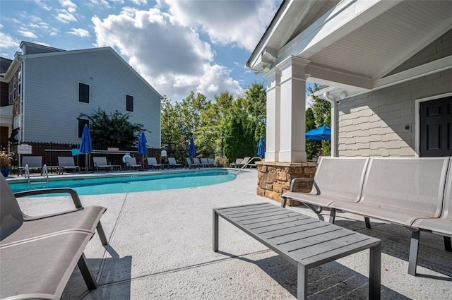 2252 Limehurst Dr NE, Atlanta, GA 30319 - community pool with a patio area and fence