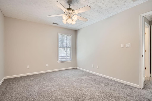 100 Hamilton Glen Ct, Fayetteville, GA 30215 - carpeted spare room featuring a ceiling fan and a textured ceiling