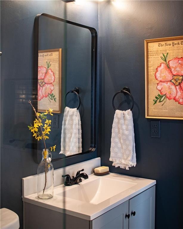 1320 Country Acres Ln, Lawrenceville, GA 30045 - bathroom with vanity and toilet