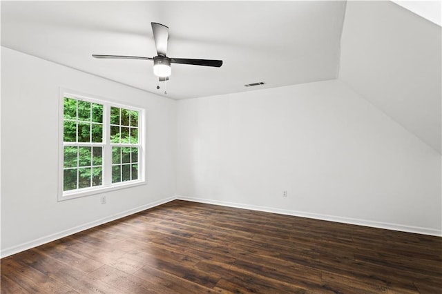 1320 Country Acres Ln, Lawrenceville, GA 30045 - empty room with dark wood finished floors and a ceiling fan