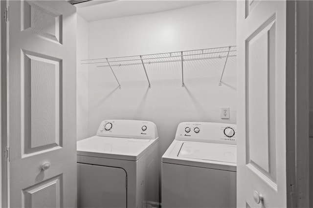1320 Country Acres Ln, Lawrenceville, GA 30045 - laundry room featuring separate washer and dryer