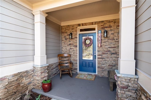 view of property entrance