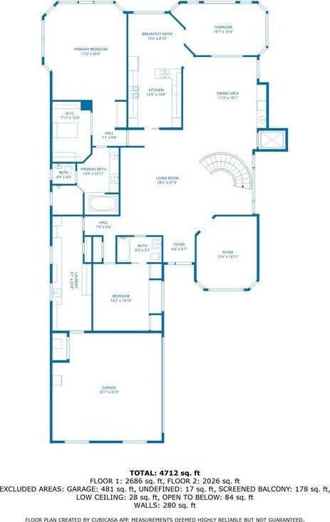 1006 Arbor Trce NE, Atlanta, GA 30319 - view of room layout