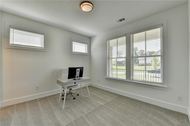 8305 Beryl Overlook, Gainesville, GA 30506 - home office featuring baseboards and carpet floors
