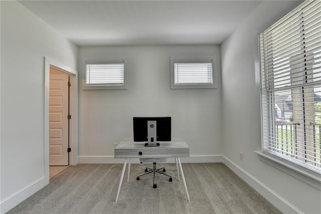 8305 Beryl Overlook, Gainesville, GA 30506 - unfurnished office with carpet flooring and baseboards