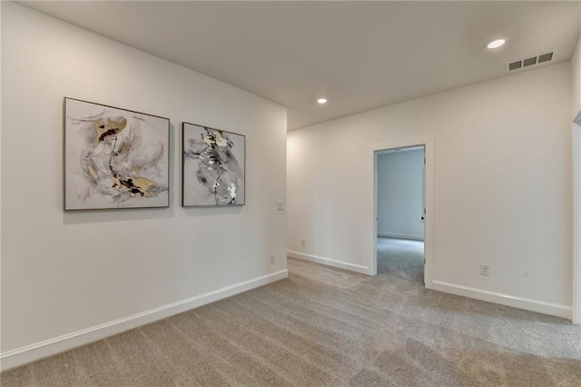 8305 Beryl Overlook, Gainesville, GA 30506 - empty room featuring carpet floors, baseboards, and recessed lighting