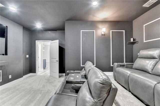 8305 Beryl Overlook, Gainesville, GA 30506 - carpeted cinema room featuring baseboards and recessed lighting