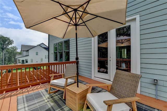 8305 Beryl Overlook, Gainesville, GA 30506 - view of deck