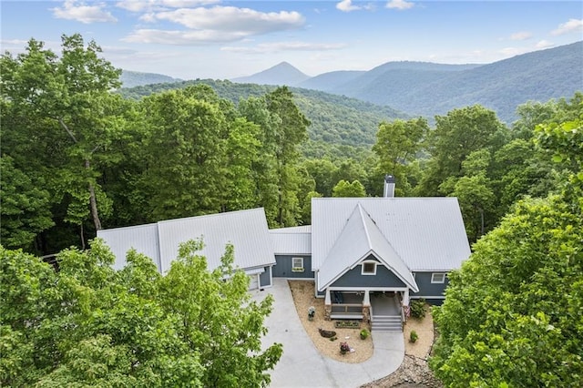 1832 Monument Rd, Jasper, GA 30143 - view of mountain background featuring a forest