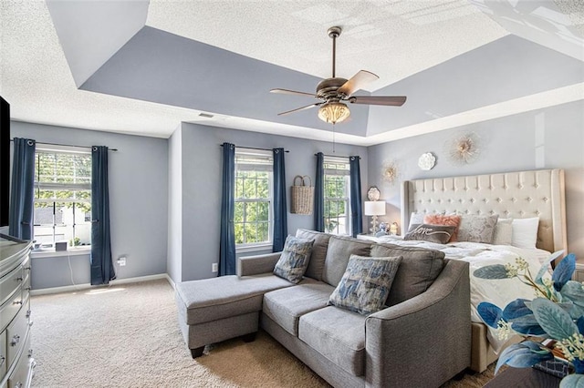 10 Callaway Ct, Hiram, GA 30141 - carpeted bedroom featuring baseboards, multiple windows, and a textured ceiling