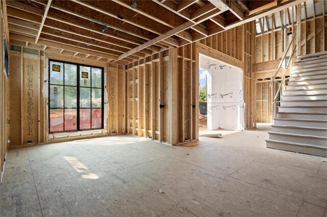 1430 Oconee Pass NE, Brookhaven, GA 30319 - misc room with stairway and a healthy amount of sunlight